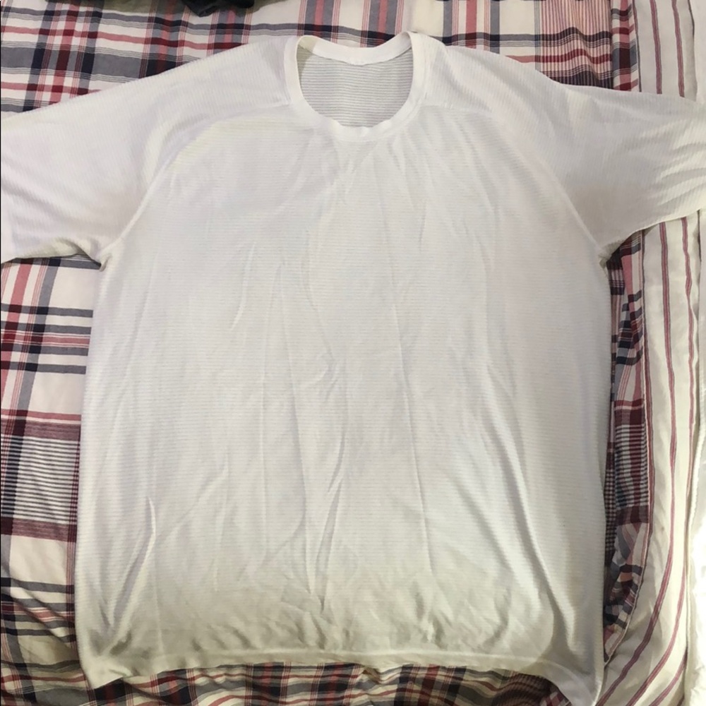 Men’s Lululemon Metal Vent White Short Sleeve
